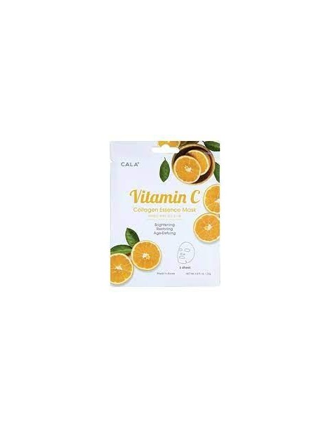 Masque visage à la vitamine C